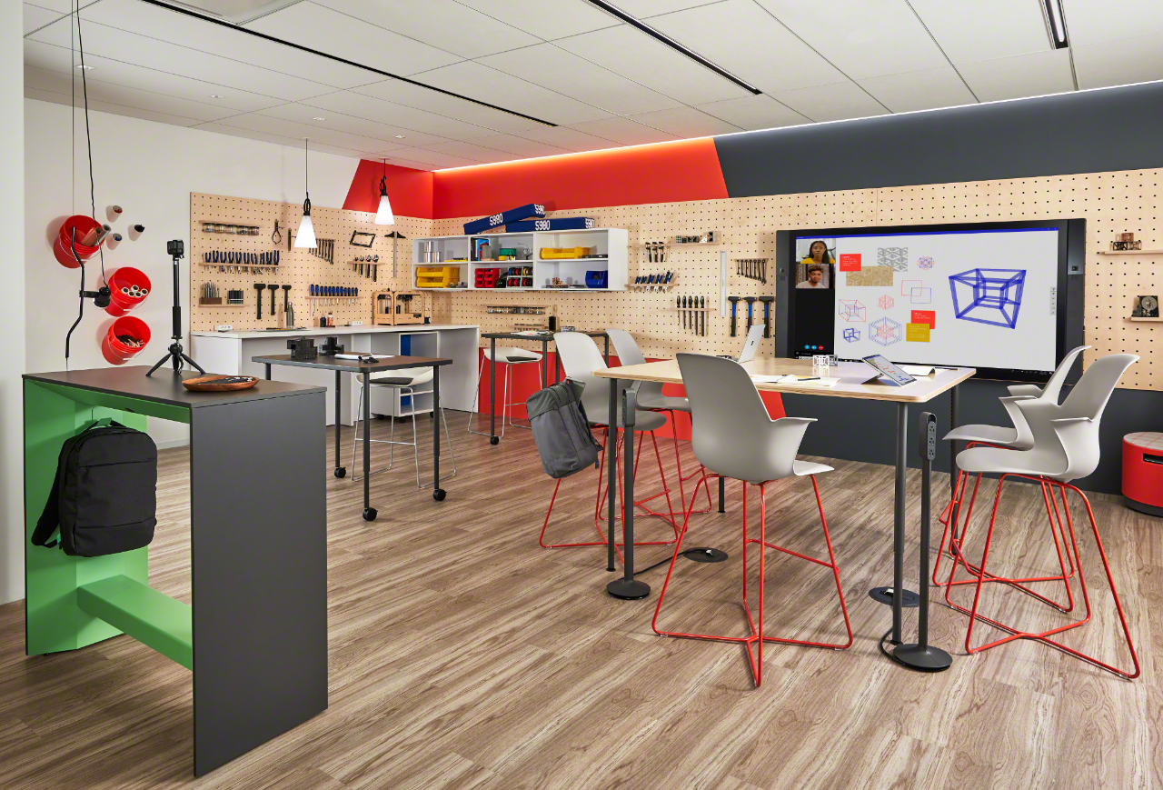 NeoCon - Steelcase Education + Smith Systems makers space