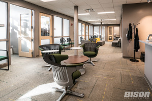 NDSU Athletic Department student academics lounge space
