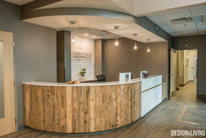 Fargo Dermatology reception desk