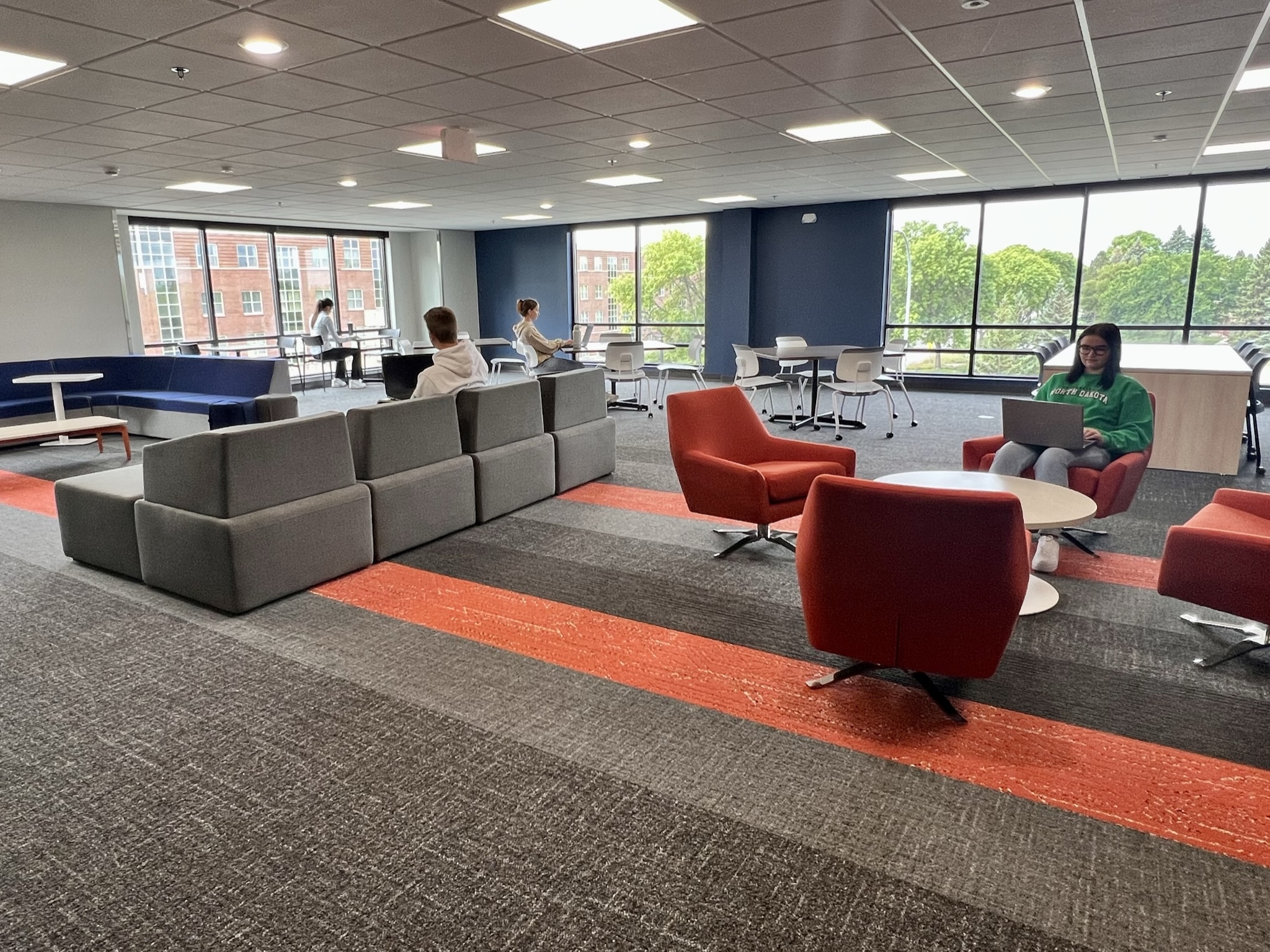 UND West Hall Lounge Area